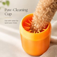 Portable Dog Paw Cleaner Cup with Cleaning Brush