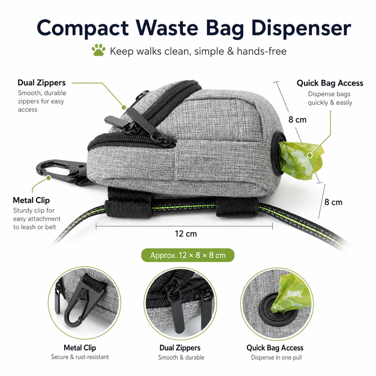 Dog Treat Pouch, Portable Training Bag