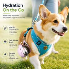 2-in-1 Portable Dog Water Bottle with Bowl | Tails & Wander