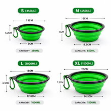 Collapsible Dog Bowl, Portable Travel Food & Water Dish