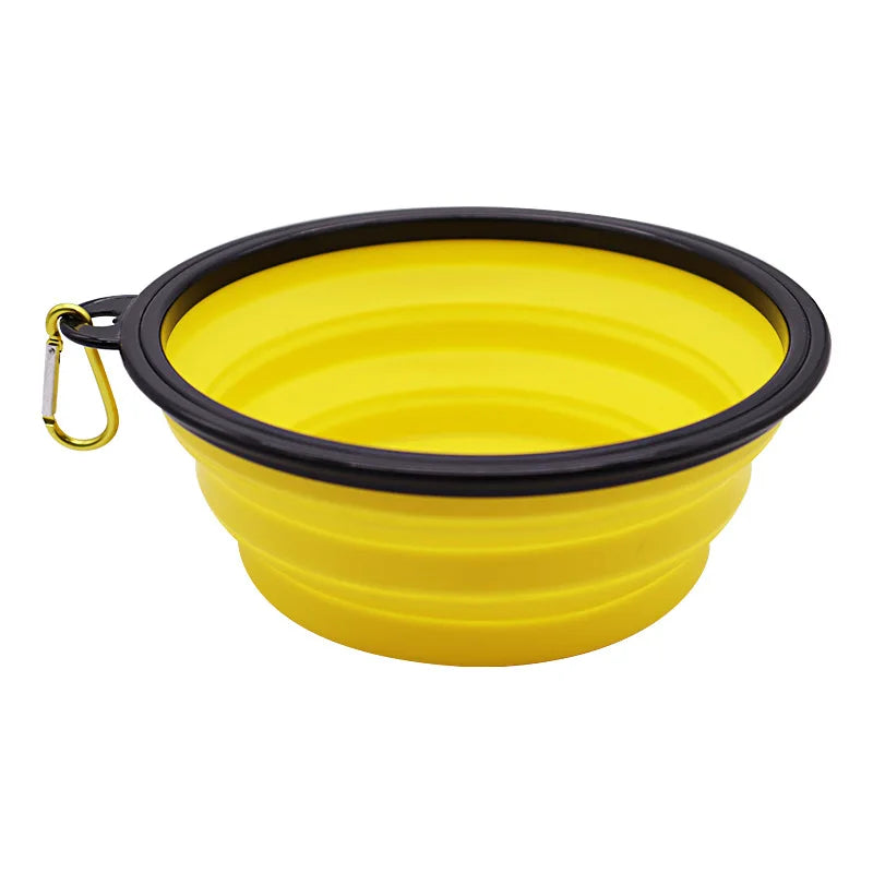 Collapsible Dog Bowl, Portable Travel Food & Water Dish