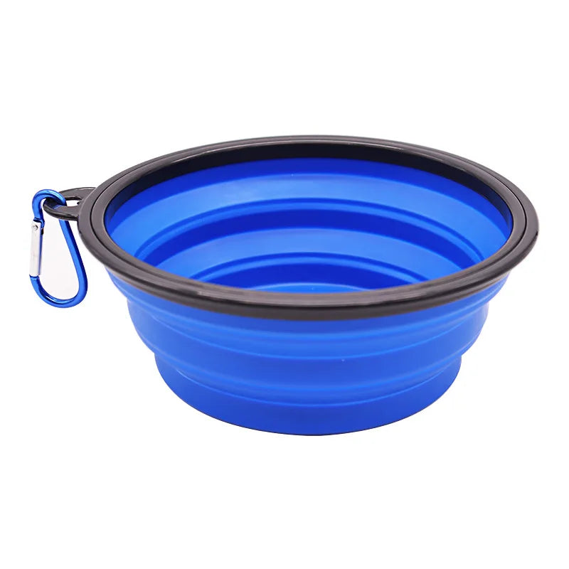 Collapsible Dog Bowl, Portable Travel Food & Water Dish