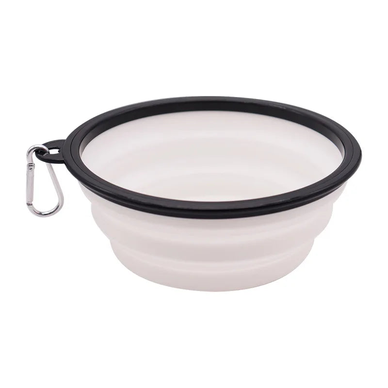Collapsible Dog Bowl, Portable Travel Food & Water Dish
