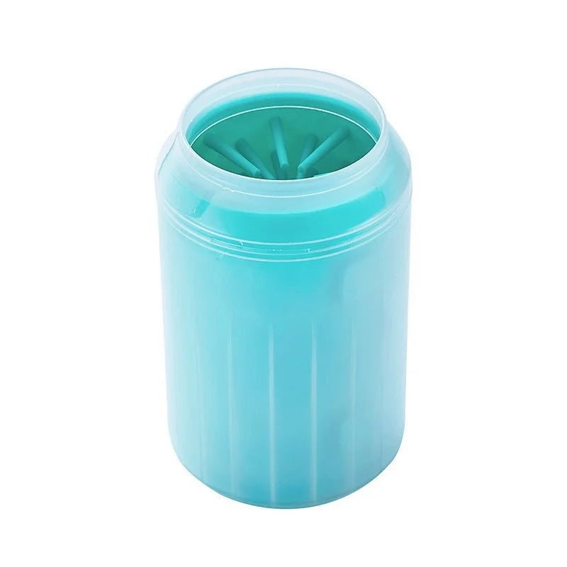 Portable Dog Paw Cleaner Cup with Cleaning Brush