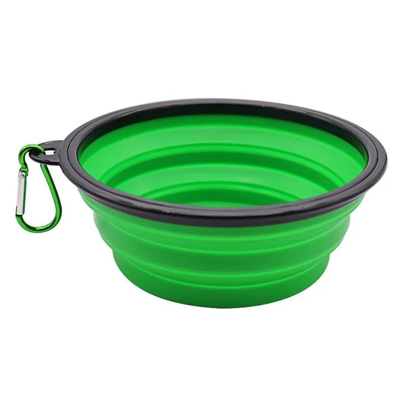 Collapsible Dog Bowl, Portable Travel Food & Water Dish